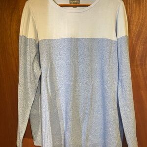 Style & Co. Plus size Women’s Two Tone Blue Sweater 2x